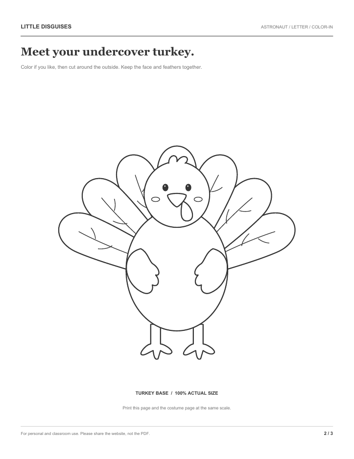 Actual Astronaut PDF page 2: turkey base